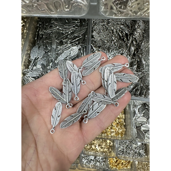 METAL GÜMÜŞ YAPRAK (50 gram)