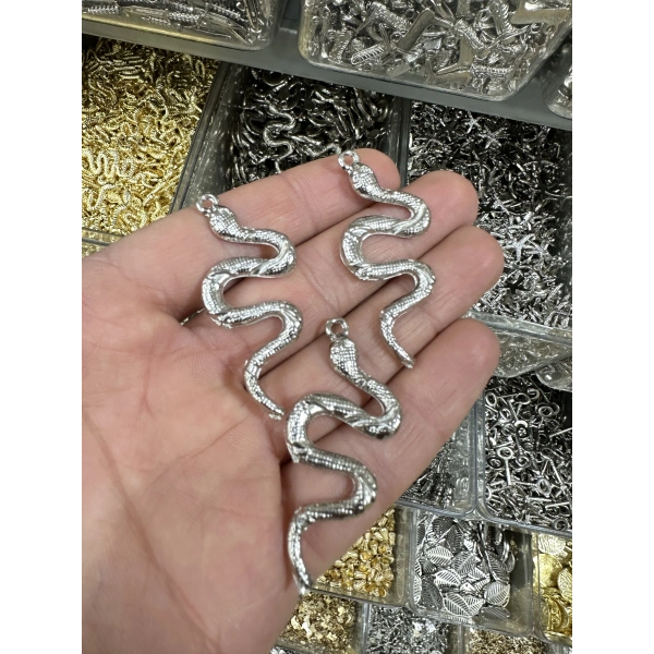 METAL GÜMÜŞ BÜYÜK YILAN (50 gram)