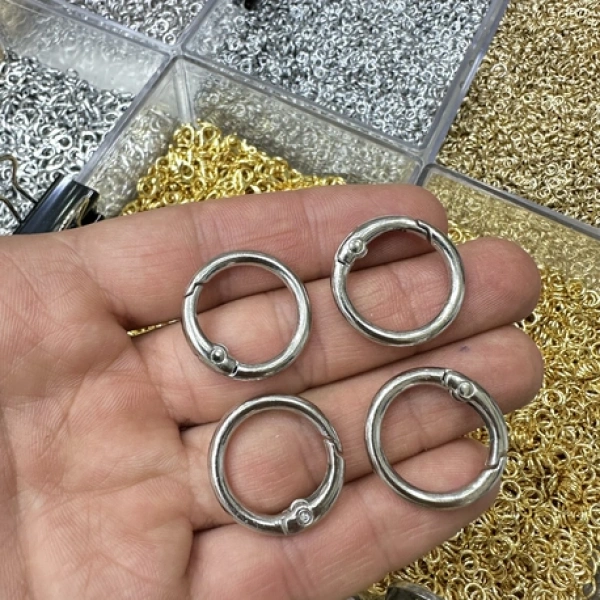 Nikel Çanta Klipsi Küçük Boy (adet)