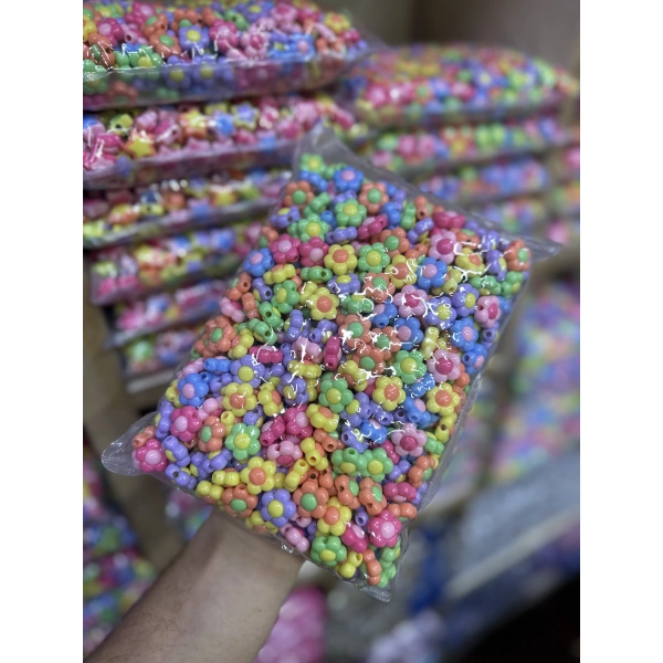 Renkli Boncuk (500 gram)