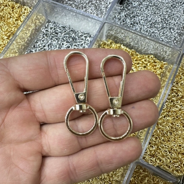 Roz Çanta Klipsi (adet)