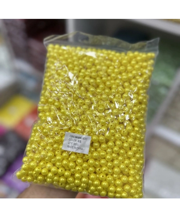 8 mm renkli inci (500 gr)