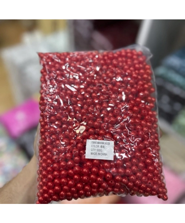 8 mm renkli inci (500 gr)