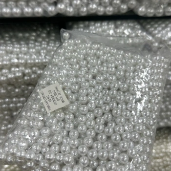 10 mm beyaz lüx inci (500 gr)