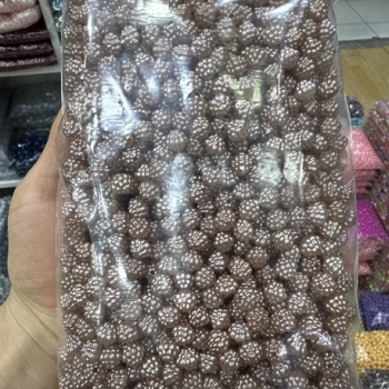 10 mm böğürtlen boncuk (500 gr)