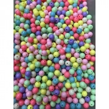 12 mm renkli boncuk (500 gr)