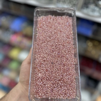 4 mm Basık Janjanlı Boncuk (100 gram)