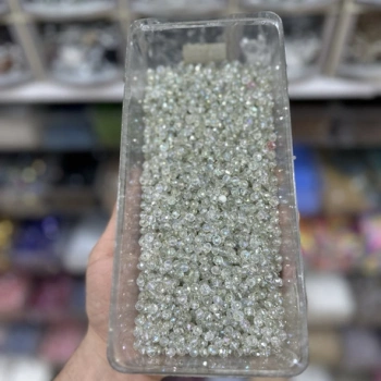 6 mm Basık Janjanlı Boncuk (100 gram)