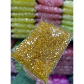 10 MM ŞEFFAF RENKLİ KÜP ÇANTA BONCUĞU (500 GRAM)