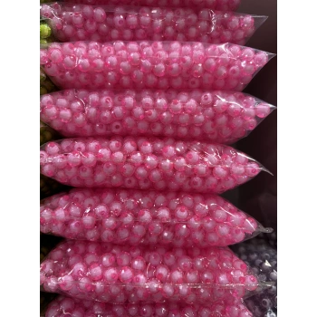 10 MM ŞEFFAF DÜNYA ÇANTA BONCUĞU (500 GRAM)