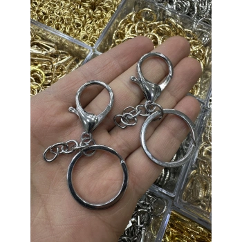 Papağanlı Anahtarlık Halkası