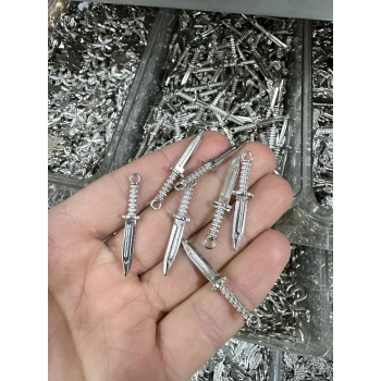 METAL GÜMÜŞ BIÇAK (50 gram)