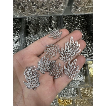 METAL GÜMÜŞ YAPRAK (50 gram)