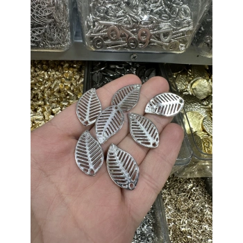 METAL GÜMÜŞ YAPRAK (50 gram)