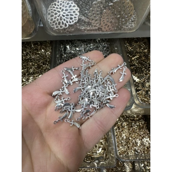 METAL GÜMÜŞ SALLANTI KILIÇ (50 gram)