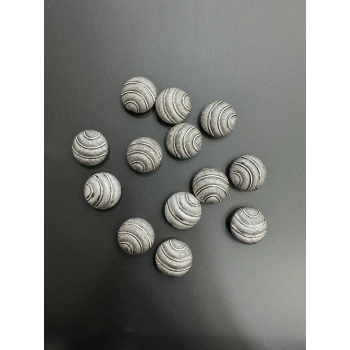 ESKİTME GÜMÜŞ BONCUK (500 gram - 180 adet)
