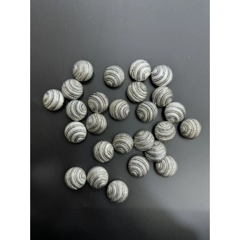 ESKİTME GÜMÜŞ BONCUK (500 gram - 180 adet)