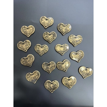 ANTİK YEŞİL KALP (500 gram - 100 adet)