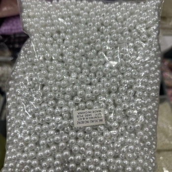 8 mm beyaz normal inci (1 kg)