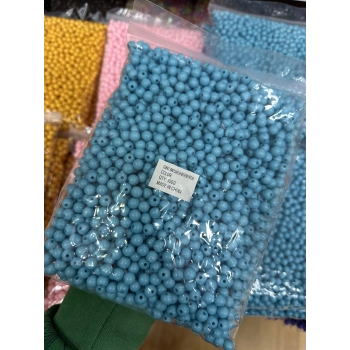 8 mm Renkli Akrilik Boncuk (500 gram)