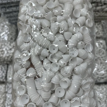 Akrilik Beyaz Boncuk (500 gr)