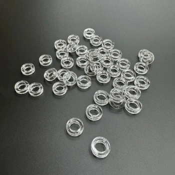 Akrilik Şeffaf Boncuk (500 gr)