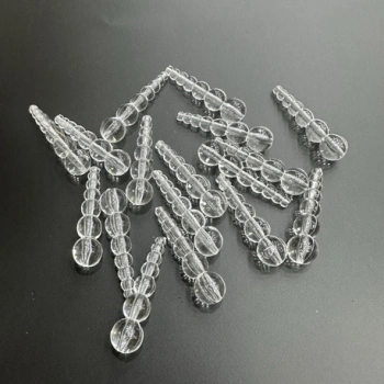 Akrilik Şeffaf Boncuk (500 gr)