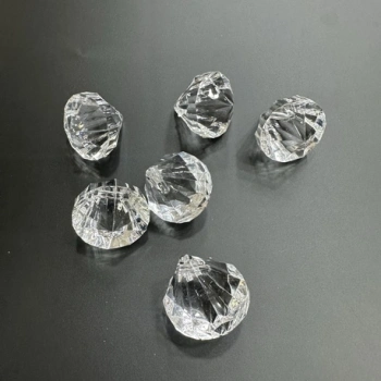 Akrilik Şeffaf Boncuk (500 gr)