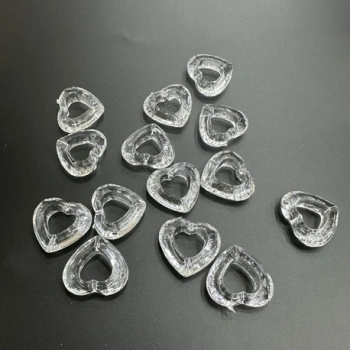 Akrilik Şeffaf Kalp (500 gr)