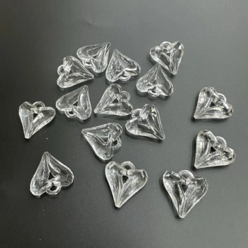 Akrilik Şeffaf Kalp (500 gr)