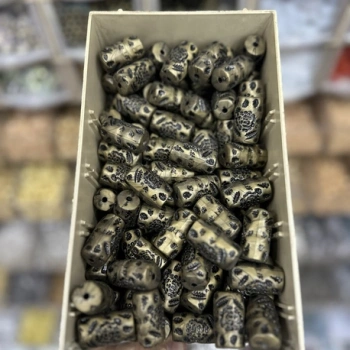 Antik yeşil boncuk (500 gr)