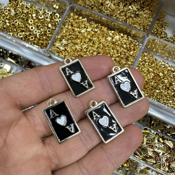 Lak kaplama charm (Adet)