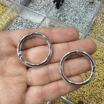 Nikel Çanta Klipsi Büyük Boy (adet)