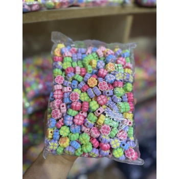 Renkli Boncuk (500 gram)