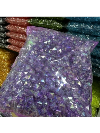 10 mm janjanlı küp çanta boncuğu (500 gr)