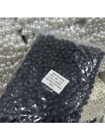 10 mm siyah lüx inci (500 gr)