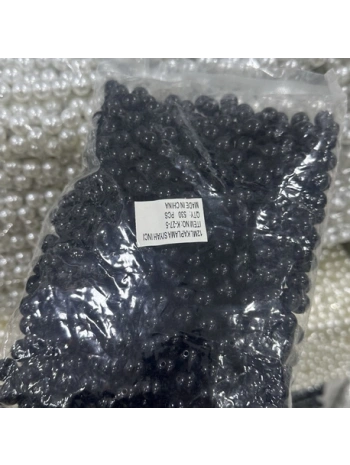 12 mm siyah lüx inci (500 gr)