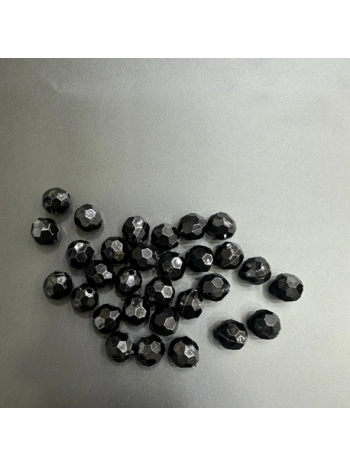 14 mm siyah petek boncuk (500 gr)