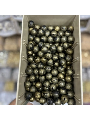 18 mm antik yeşil boncuk (500 gr)