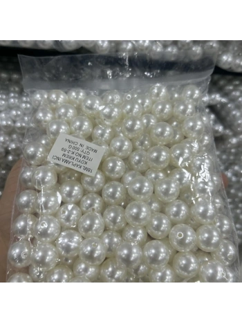18 mm krem lüx inci (500 gr)