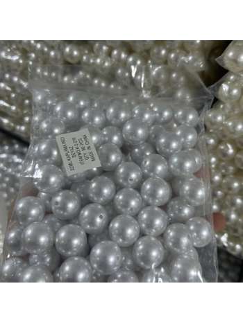 22 mm beyaz lüx inci (500 gr)