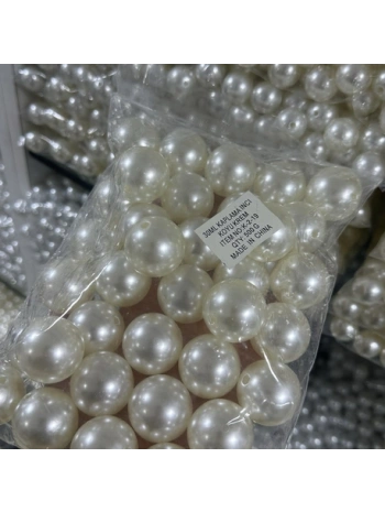 30 mm krem lüx inci (500 gr)