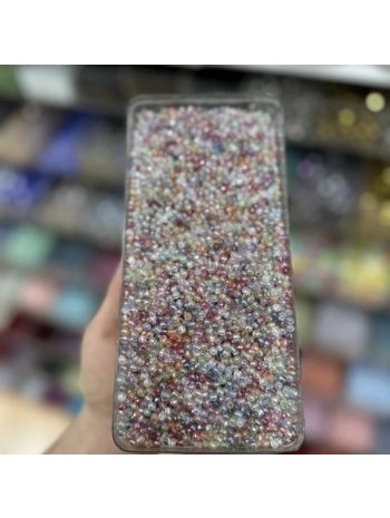 4 mm Dünya Janjanlı Boncuk (100 gram)