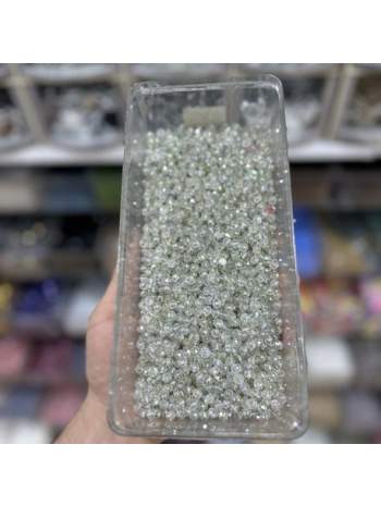 6 mm Basık Janjanlı Boncuk (100 gram)