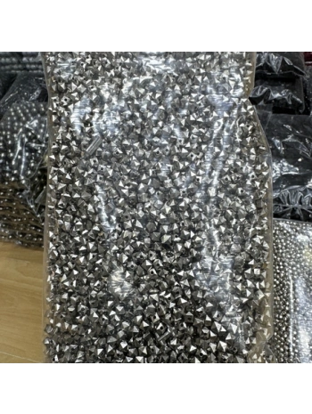 6 mm nikel küp boncuk (500 gr)