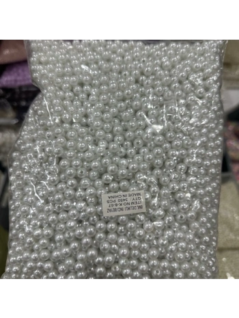 8 mm beyaz normal inci (1 kg)