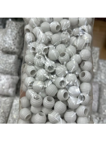 Akrilik Beyaz Boncuk (500 gr)