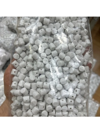 Akrilik Beyaz Boncuk (500 gr)