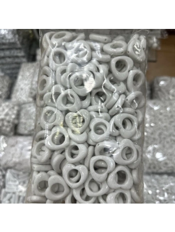 Akrilik Beyaz Boncuk (500 gr)