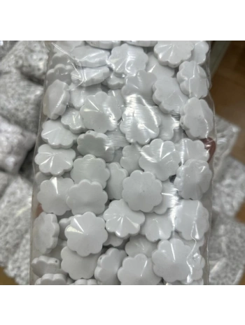 Akrilik Beyaz Boncuk (500 gr)